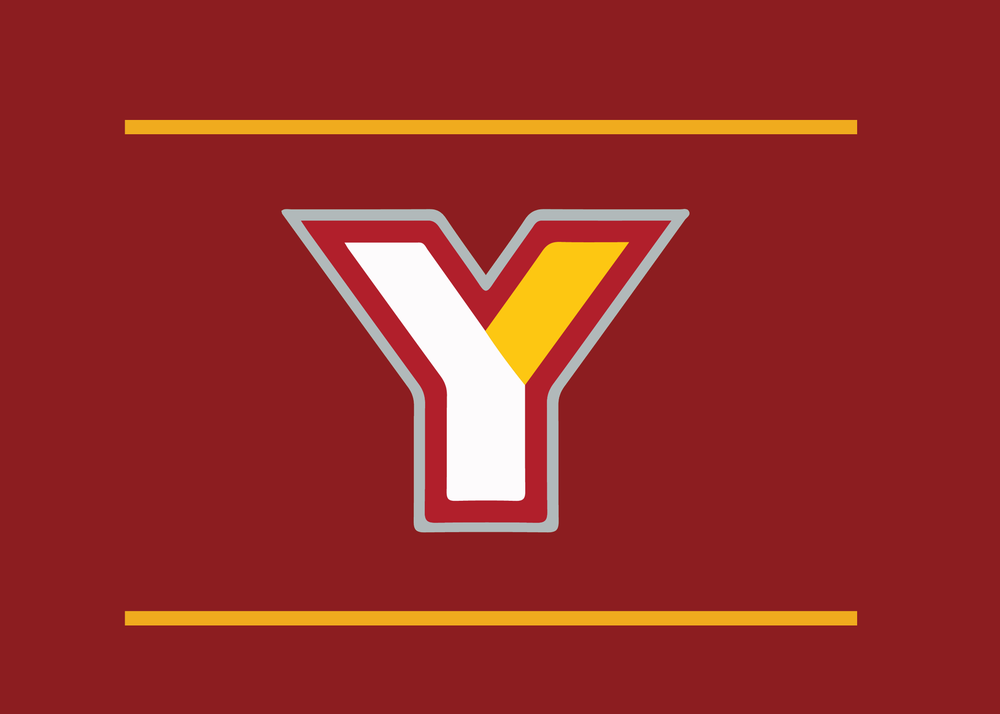 YCSD logo against a red background 