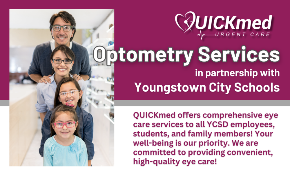 Quickmed Introduces Optometry Services for Scholars and Staff Youngstown City School District