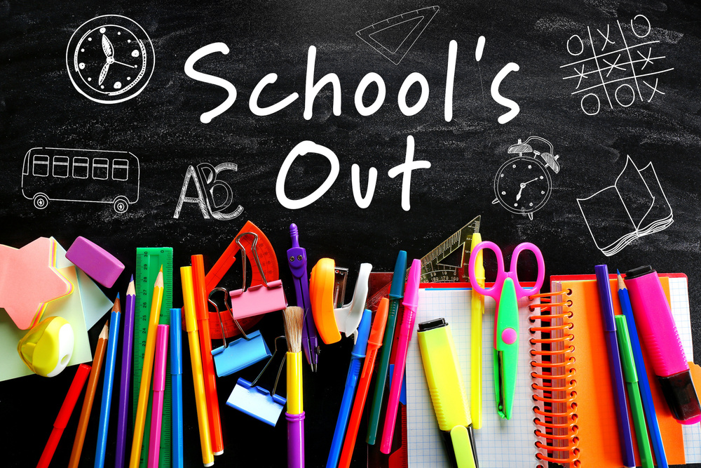 School's out graphic 