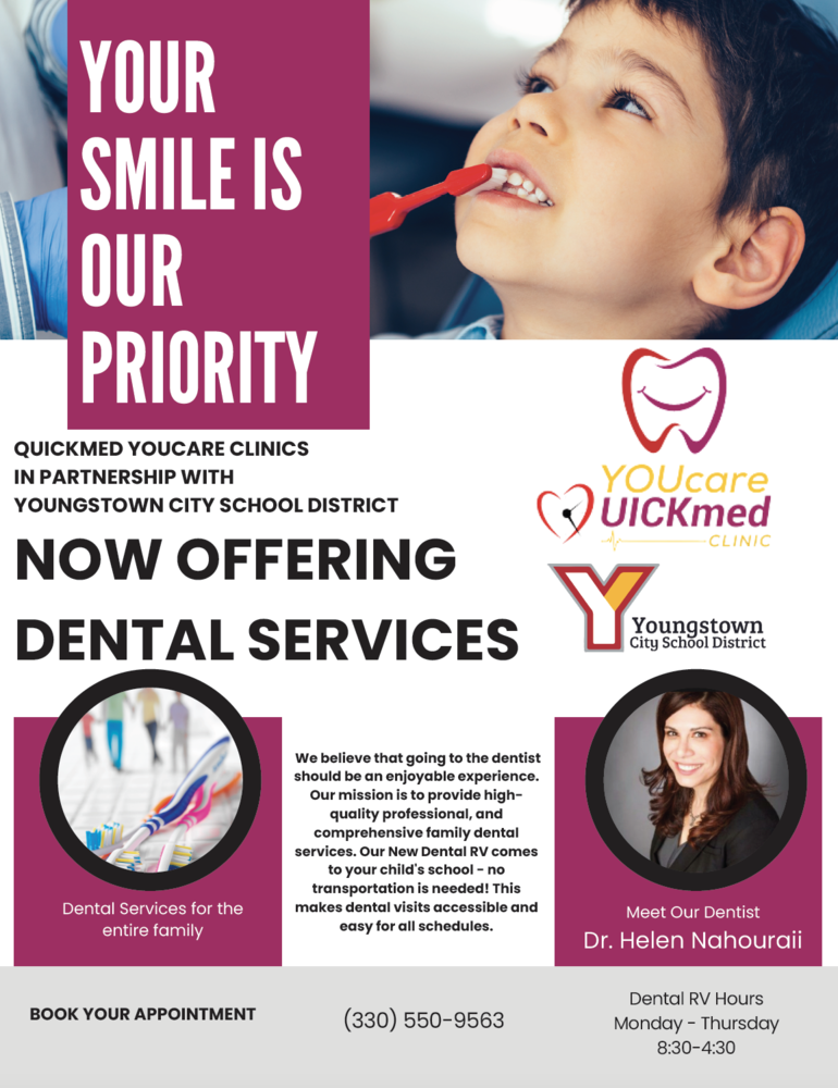 QuickMed Dental Services Flyer 